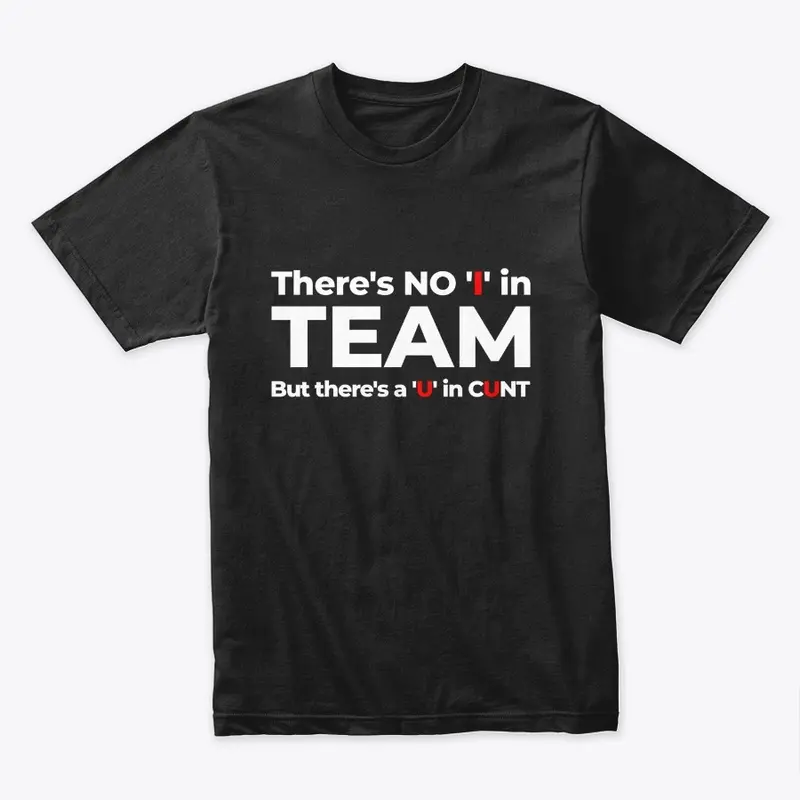 No i in Team  #OWSmerch